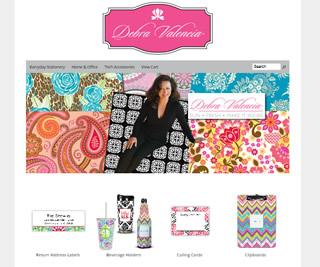 Debra Valencia personalized stationery and gifts