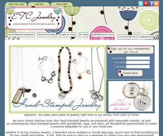 ETC Jewelry - Hand Stamped Jewelry