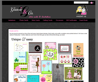 Gracie and Co Stationery Manufacturer and Online Store