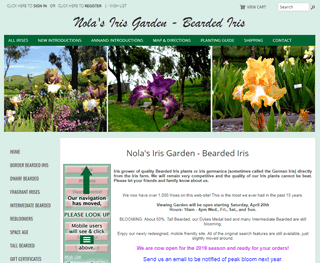 bearded iris farm