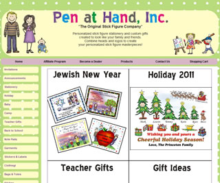 Pen at Hand - The Original Stick Figure Company